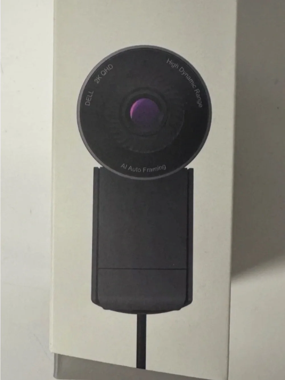 Dell Pro Webcam in Black with Purple Lens Accent